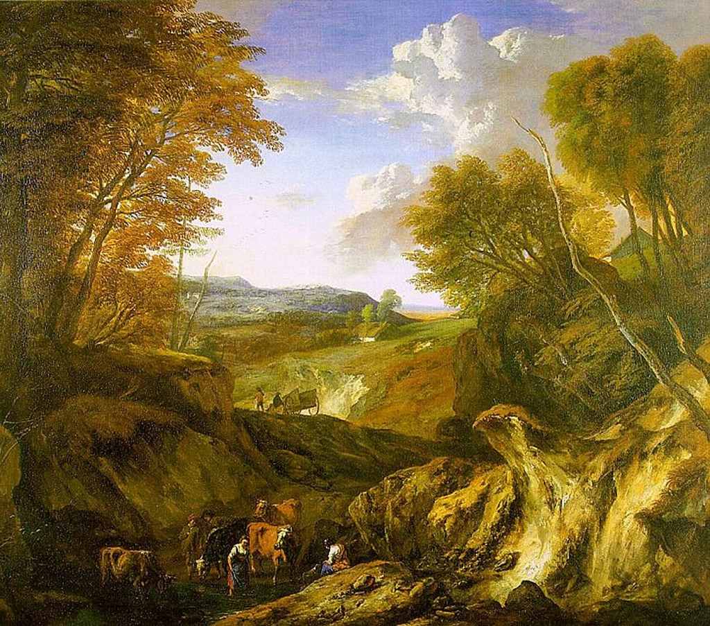 Paesaggio boscoso